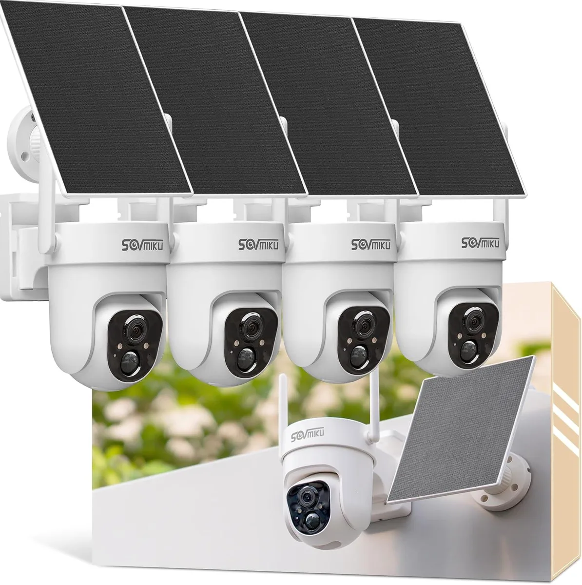 TAURKENAM TAURKENAM 4CQ4 2K AI Solar Wireless Surveillance — product photo