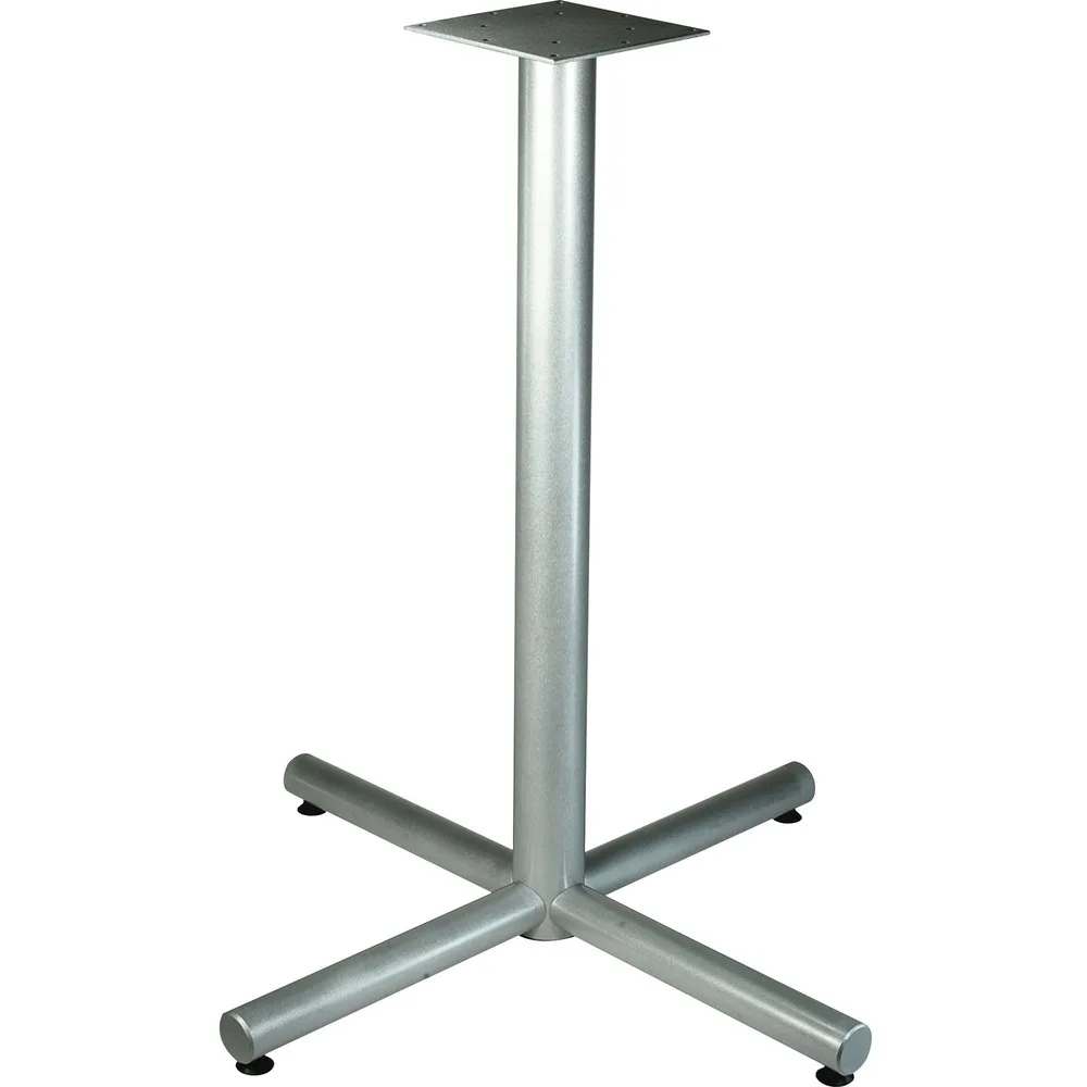 Lorell Lorell 34432 Bistro-Height X-Leg Table Base 40.75" 36" 14-Gauge Steel — product photo