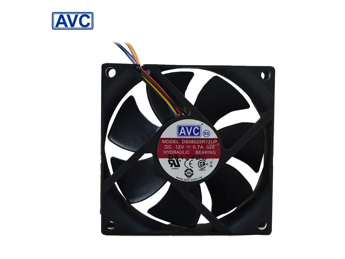 Fans Fans 8025 80mm 12V .7A 4Wire case fan — product photo