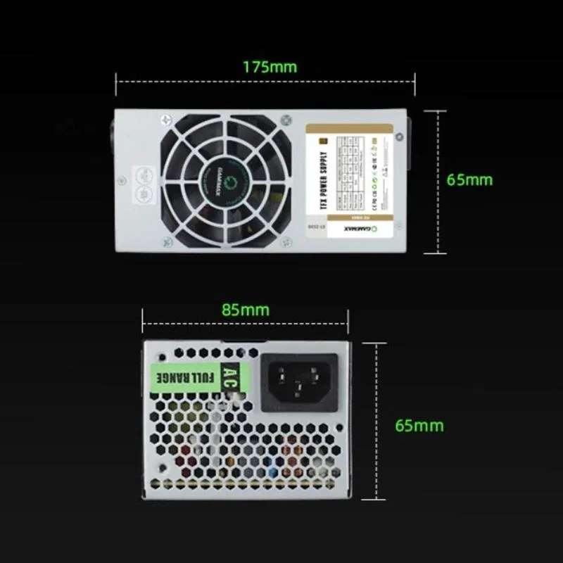 KHACHIMO KHACHIMO GameMax HTPC TFX 80plus Gold 250W Power Supply GT-250G — product photo