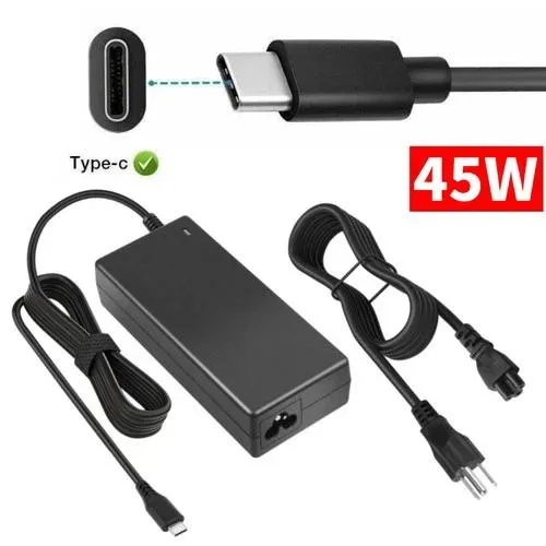 Unbranded 45W USB-C Power Adapter for HP, Dell, Acer, Lenovo Chromebook — product photo