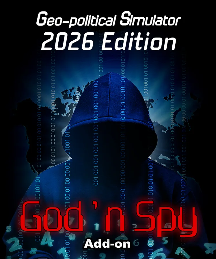 Eversim Eversim 86746 God'n Spy Add-on for Geo-Political Simulator 2026 Edition downloadable game — product photo