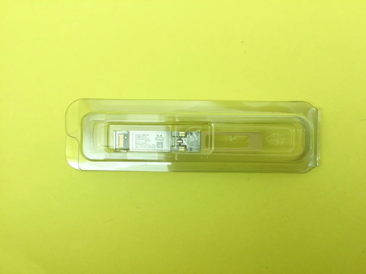 Mellanox Technologies Mellanox MMA2P00-AS 25GbE SFP28 LC-LC 850nm SR 100m transceiver — product photo