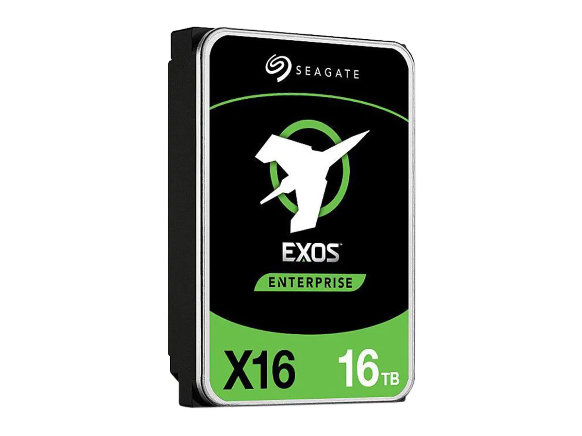 Seagate Seagate Exos X16 ST16000NM001G 16TB 7200 RPM SATA 6.0Gb/s 256MB 3.5" internal hard drive — product photo