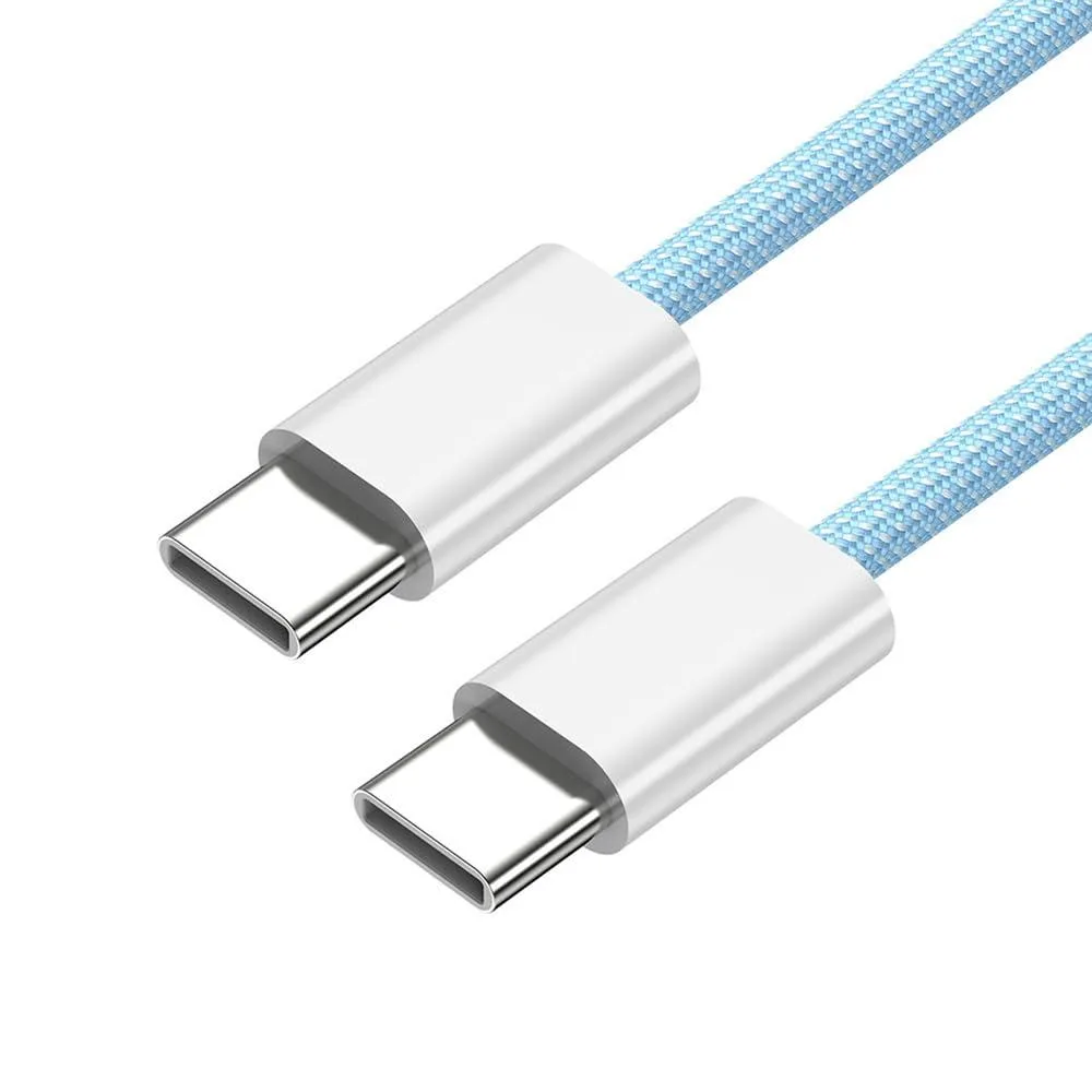 LORDWORLD LORDWORLD USB-C Cable 27W 65W 480Mbps 3m Blue — product photo