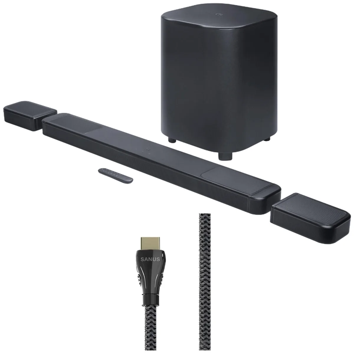 JBL JBL BAR-1300X-MK2 11.1.4 CH Sound Bar with Sanus HDMI Cable — product photo