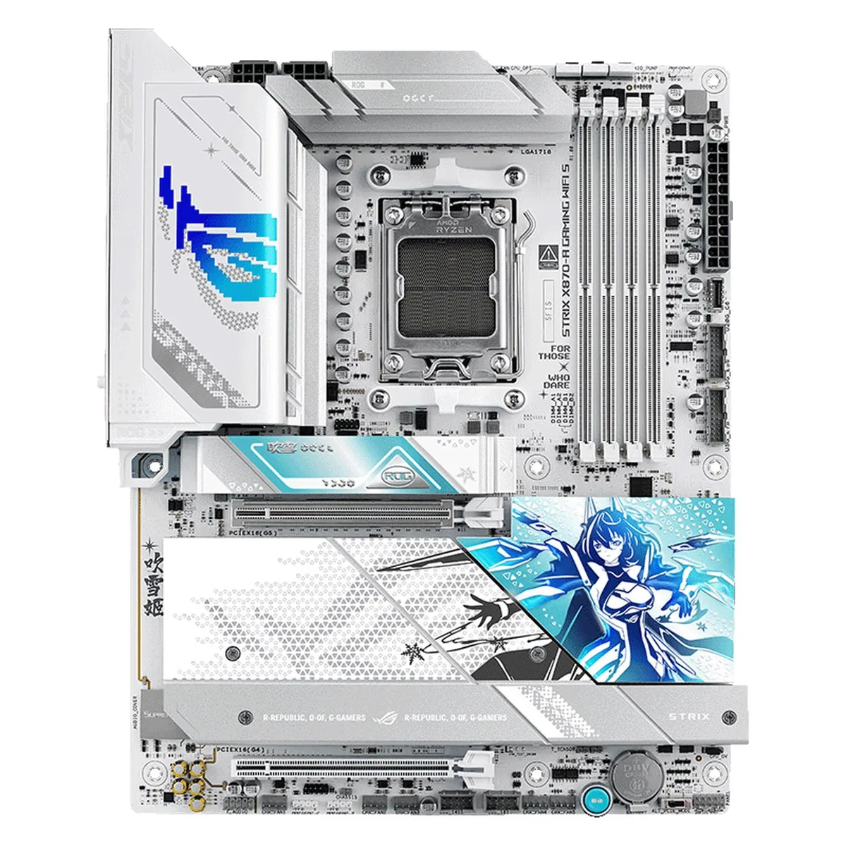 ASUS ASUS ROG STRIX X870-A GAMING WIFI S AMD motherboard — product photo