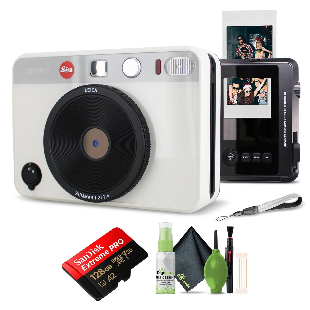 Leica Leica Sofort 2 White 19188 film camera — product photo