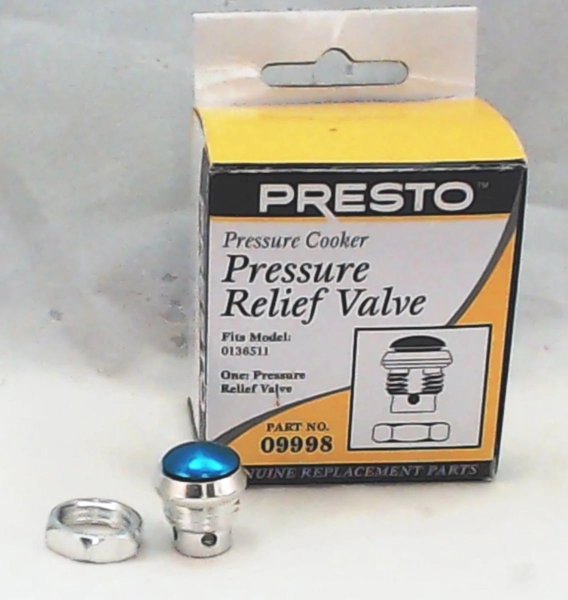 PRESTO PRESTO 0136511 pressure cooker air vent steamer — product photo