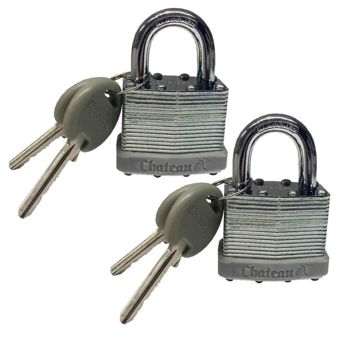 UBMOVE UBMOVE Moving PadLock 1-1/2" 2 Pack Chrome 40 mm — product photo