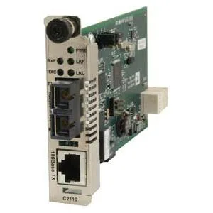 Transition Networks Transition Networks C2110-1013 SFP transceiver 10/100Base-TX 100Base-FX 1.24 Mile — product photo
