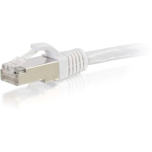 Cables To Go Cables To Go 00915 Cat6 Shielded Network Ethernet Cable White 2 ft — product photo