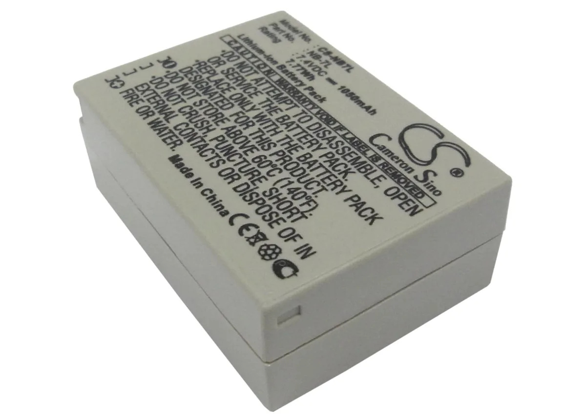 Cameron &amp; Co Cameron &amp; Co DS-CS-NB7L camera battery 7.4V 1050mAh — product photo