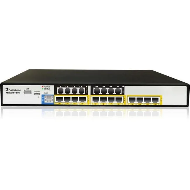 AudioCodes AudioCodes M800B-V-2ETF4S-4L voip gateway — product photo