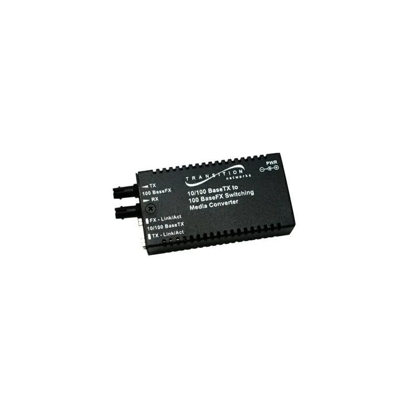 Transition Networks Transition Networks M/E-PSW-FX-02(SC)-NA SFP transceiver 10/100Base-TX 100Base-FX SC RJ-45 1.24 Mile — product photo