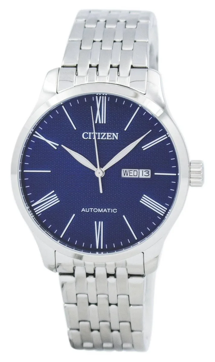 Citizen Citizen Automatic NH8350-59L Blue Dial Stainless Steel Watch — product photo