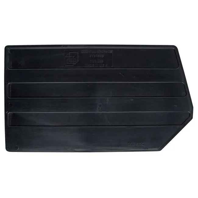 Quantum Storage Systems Quantum Storage Systems DUS260CO Bin Divider, Black, 17 in L, 9 1/2 in H, 6 Pack — product photo