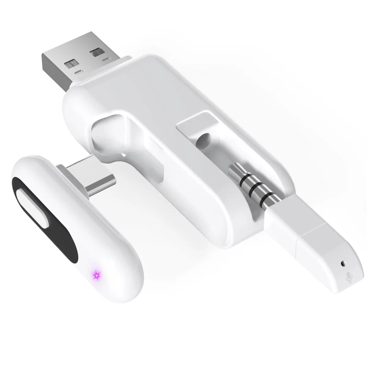 Belkin UT02 USB-C Bluetooth 5.2 Adapter White — product photo
