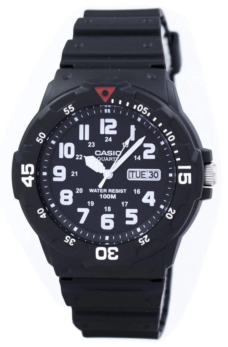 CASIO CASIO MRW-200H-1BVDF 100m Quartz Analog Resin Watch — product photo
