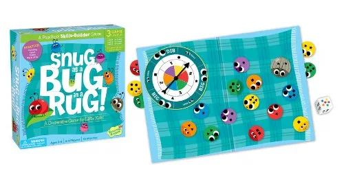 Peaceable Kingdom Peaceable Kingdom Snug as a Bug in a Rug cooperative matching game — product photo