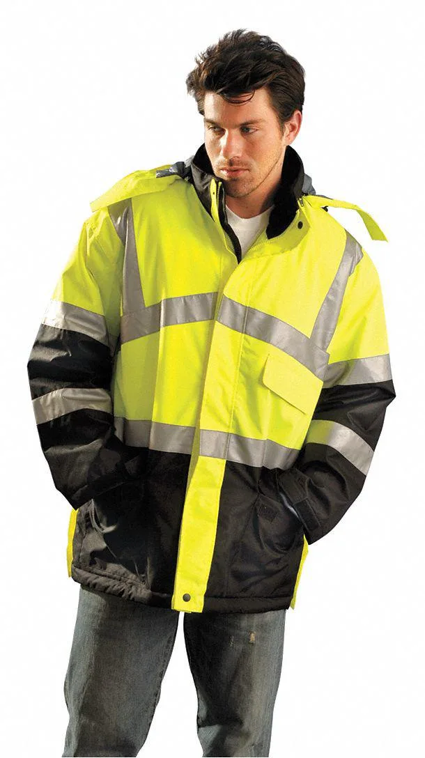 Occunomix Occunomix LUX-TJCW-YXL Men's Yellow Polyester Jacket XL personal protective equipment — product photo