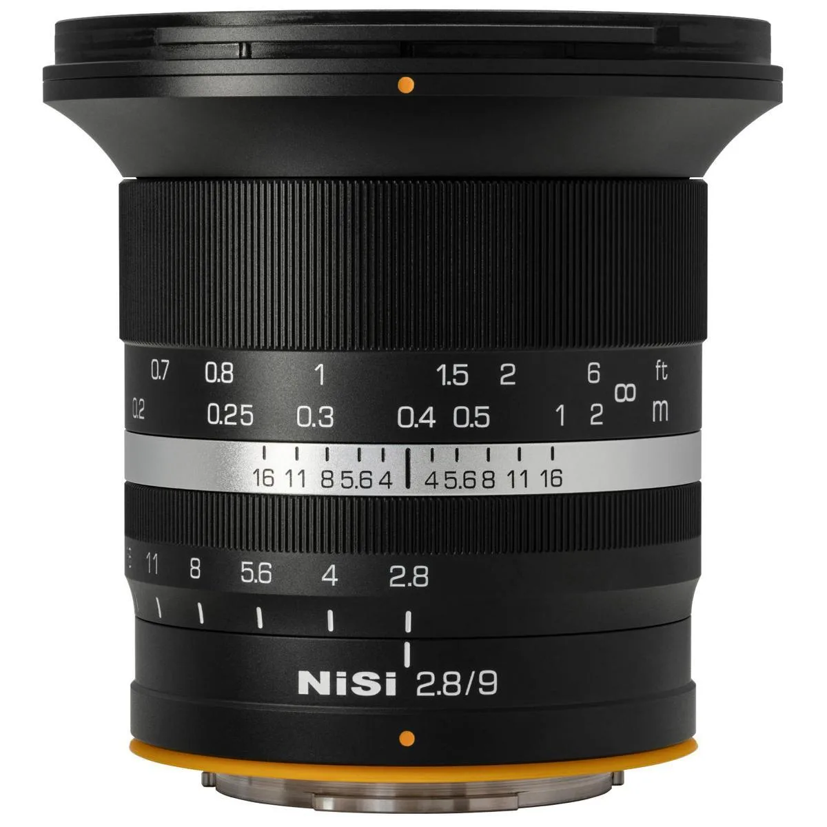 Nisi Nisi 9mm f/2.8 Sunstar Aspherical camera lens for Canon RF — product photo