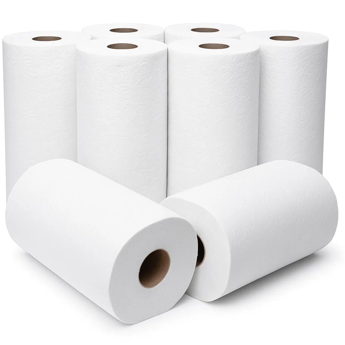 White rectangular paper sheets 11 by 8 inches two ply perforated