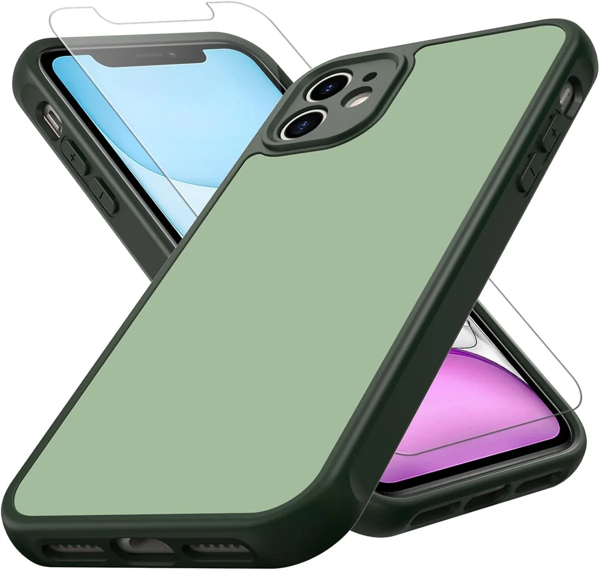 Transcend Transcend iPhone 11 Case Green TPU 1.8 mm PC 1.5 mm 360° — product photo