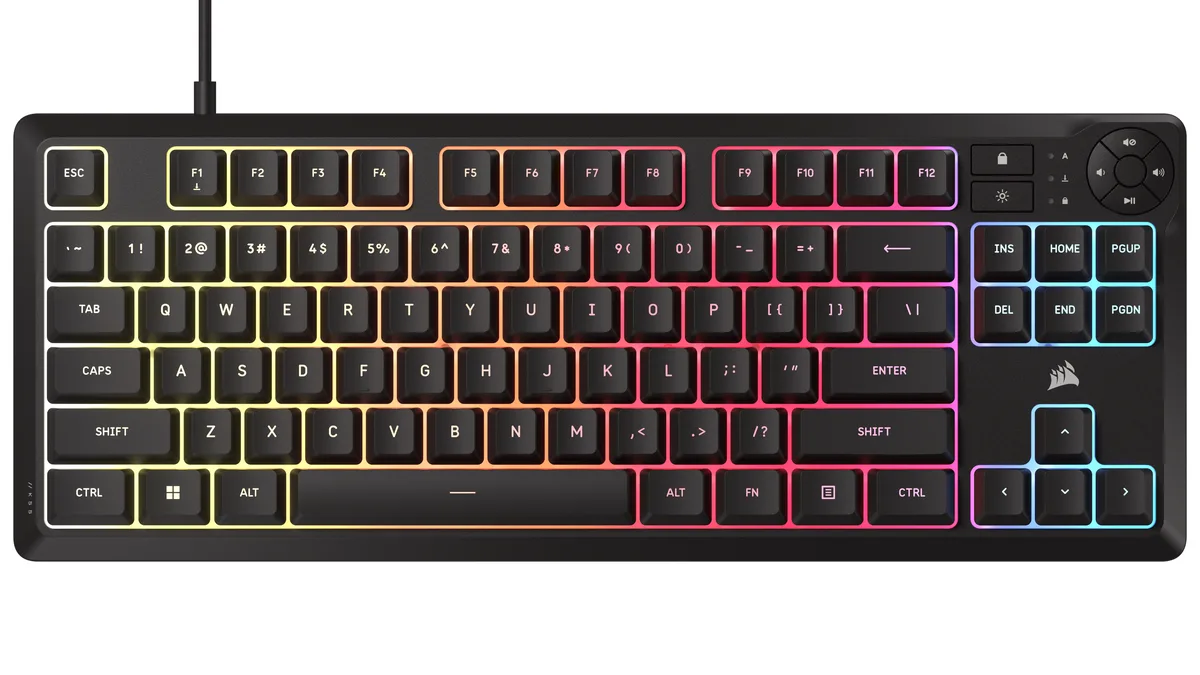 Corsair Corsair K55 Core TKL Gaming Keyboard CH-9216065-NA — product photo