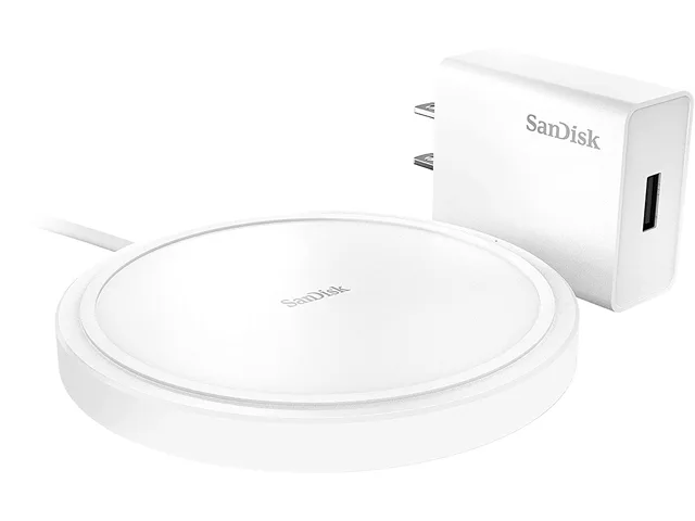 SanDisk SanDisk Ixpand Wireless Charger 15W White SDIZB0N-000G-ANCLN — product photo