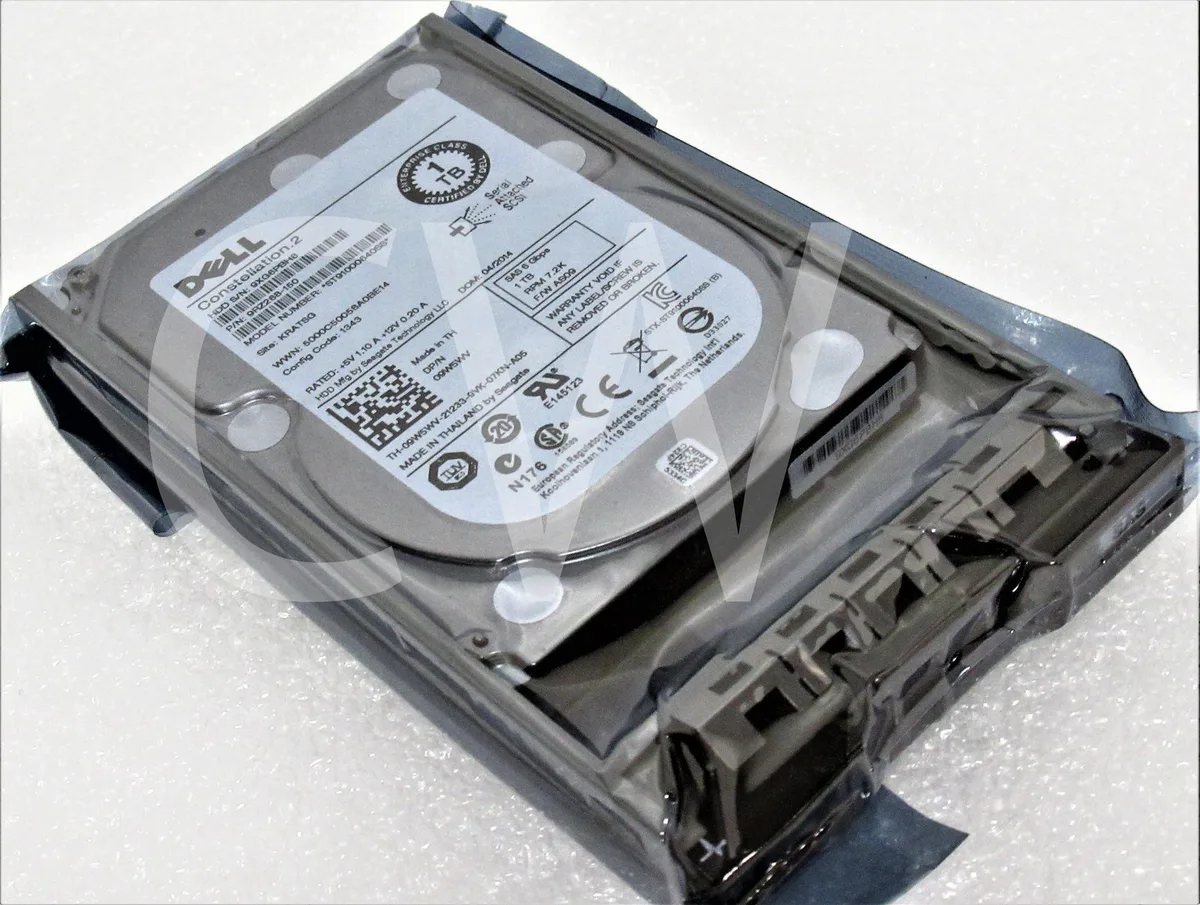 DELL DELL ST91000640SS Constellation.2 1TB 7200RPM SAS 64MB 2.5" with tray — product photo