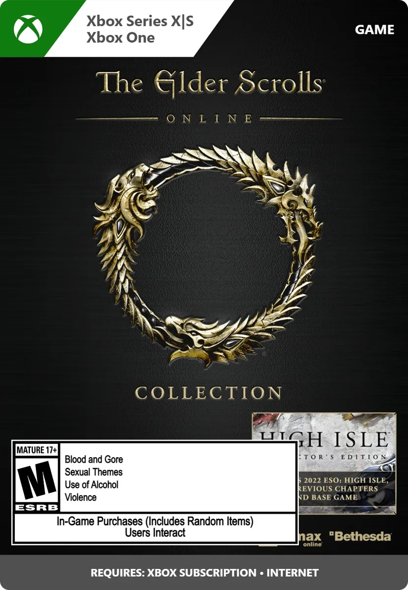 Bethesda Softworks Bethesda Softworks G7Q-00152 The Elder Scrolls Online High Isle Collector's Edition downloadable game — product photo