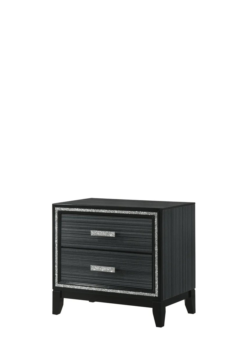 tuphen tuphen Haiden Weathered Black Nightstand 21x13x5 — product photo
