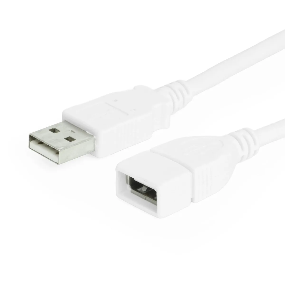 USBGear USBGear UC-AA2W USB 2.0 Extension Cable 6ft A-Male to A-Female White — product photo