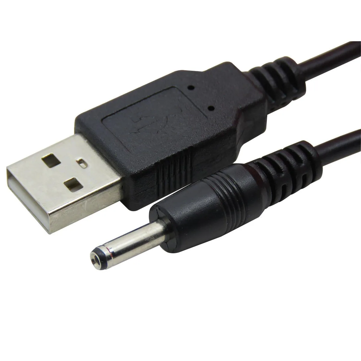 BUCIER BUCIER USB A to 3.5 mm/1.35 mm 5 V DC Barrel Jack Power Cable 1.2 m 24 AWG — product photo
