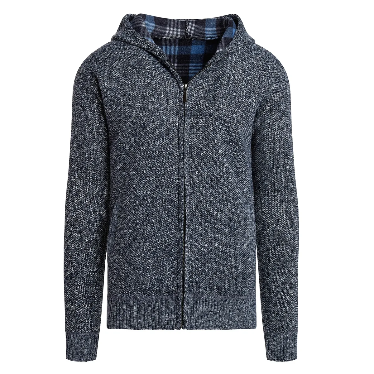 Altatac Altatac Men's Fleece Lined Full-Zip Hoodie Light Blue 2XL — product photo