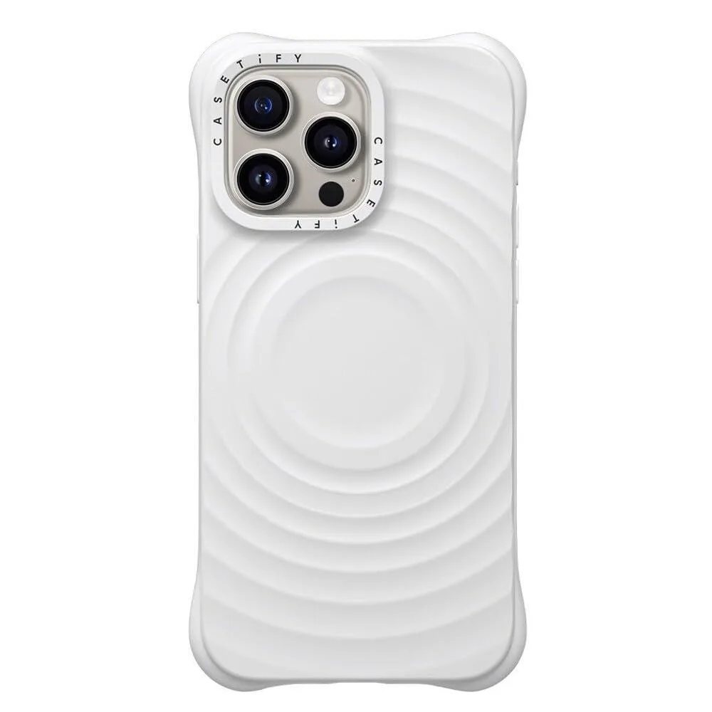 Casetify CTF-29865073-16006164 iPhone 15 Pro Max Case Ripple White — product photo