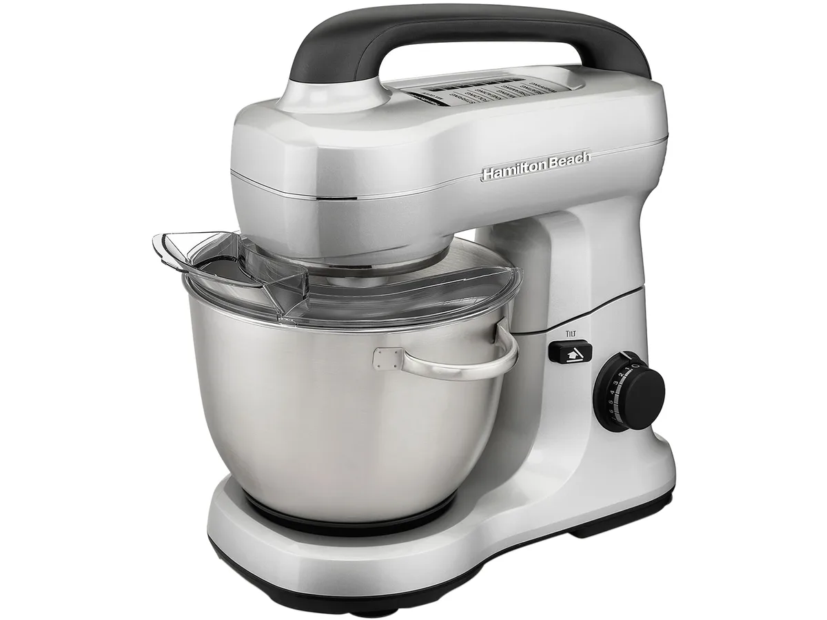 Hamilton Beach Hamilton Beach 63392G 7 Speed Stand Mixer Silver 300W — product photo