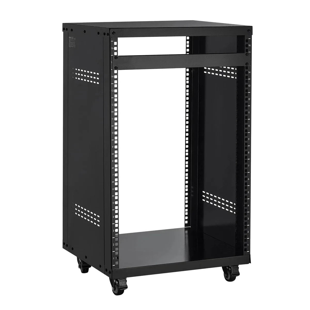 BFKK BFKK 16U Server Rack 18in Deep 200 lbs Locking Wheels — product photo
