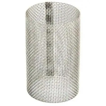 Zoro Select Zoro Select 20 mesh 840 micron 304 Stainless Steel Replacement Screen for 6NPW8 6NPW9 — product photo
