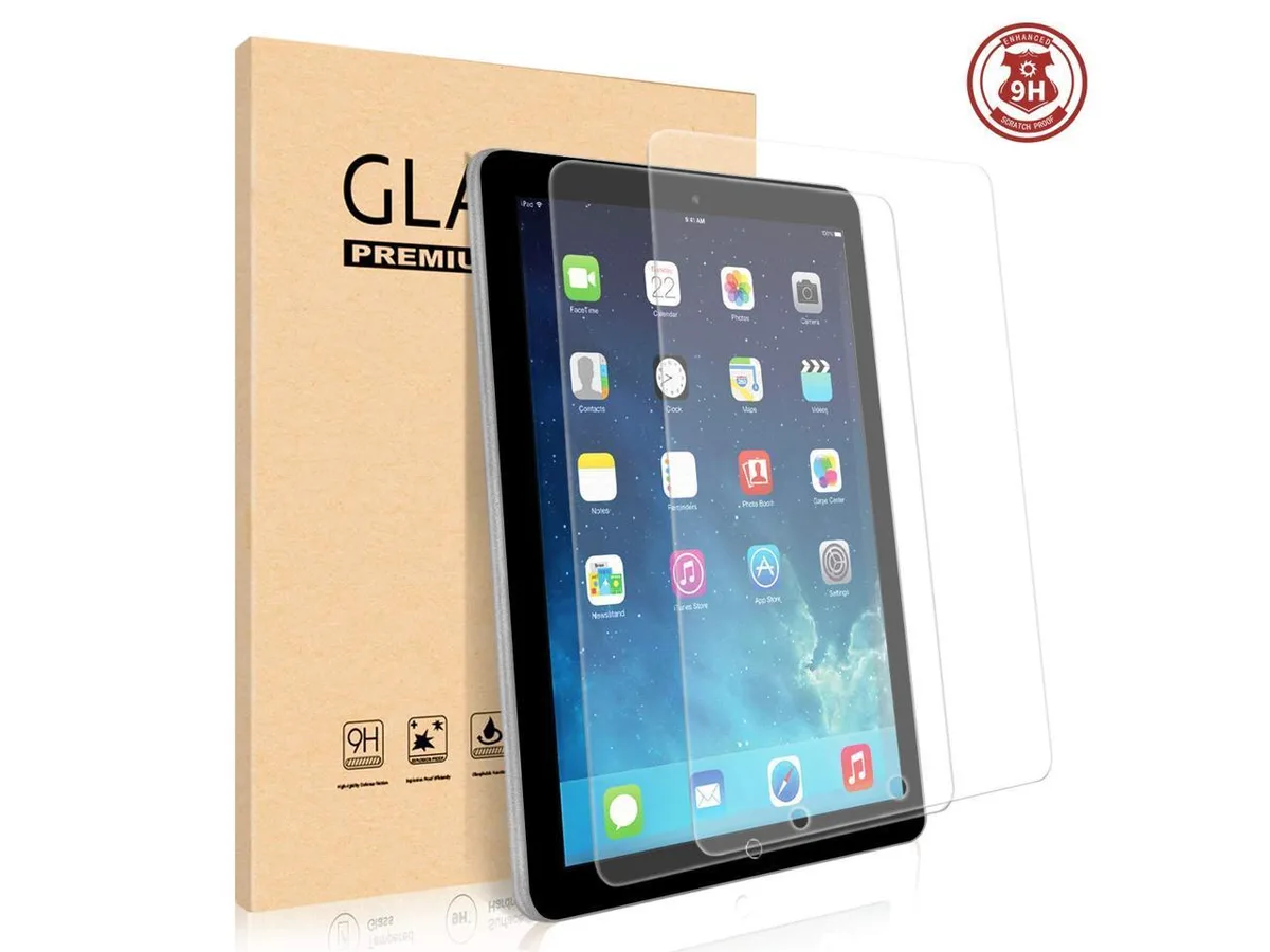 BONAEVER BONAEVER Tempered Glass Screen Protector for iPad Mini 1 2 3 (Not Mini 4/5/6) 2-Pack — product photo