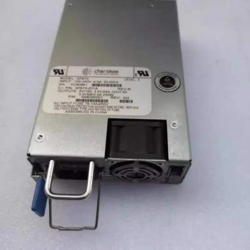 Supersuperuncle Supersuperuncle Cherokee SP673 SP673-Z01A REV-B 250W server power supply — product photo