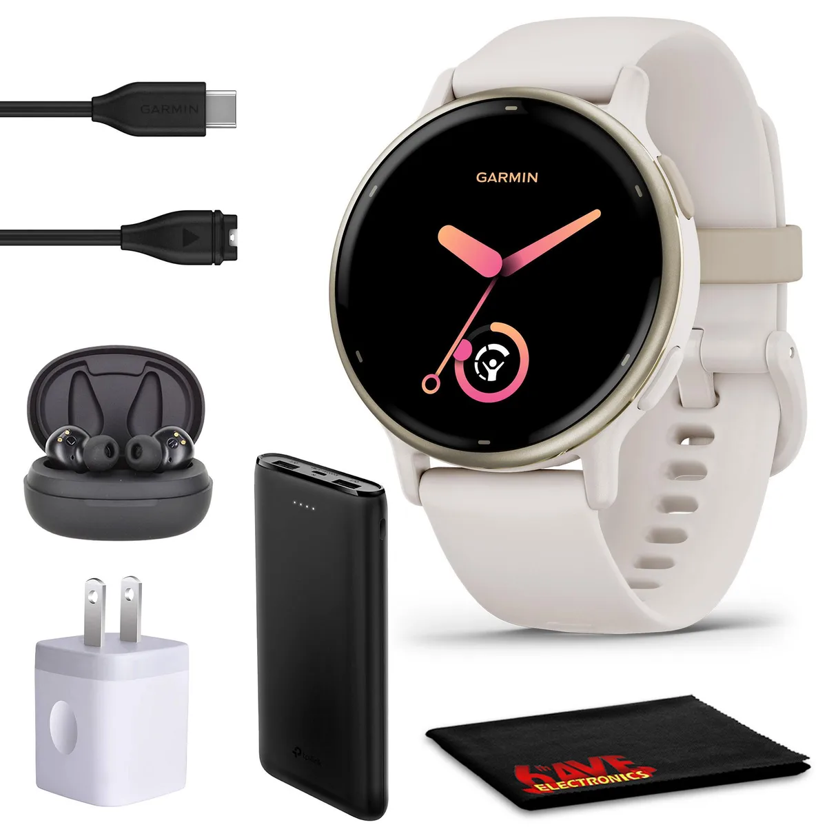 Garmin Garmin Vivoactive 5 Ivory Case Smartwatch 1.2" AMOLED — product photo