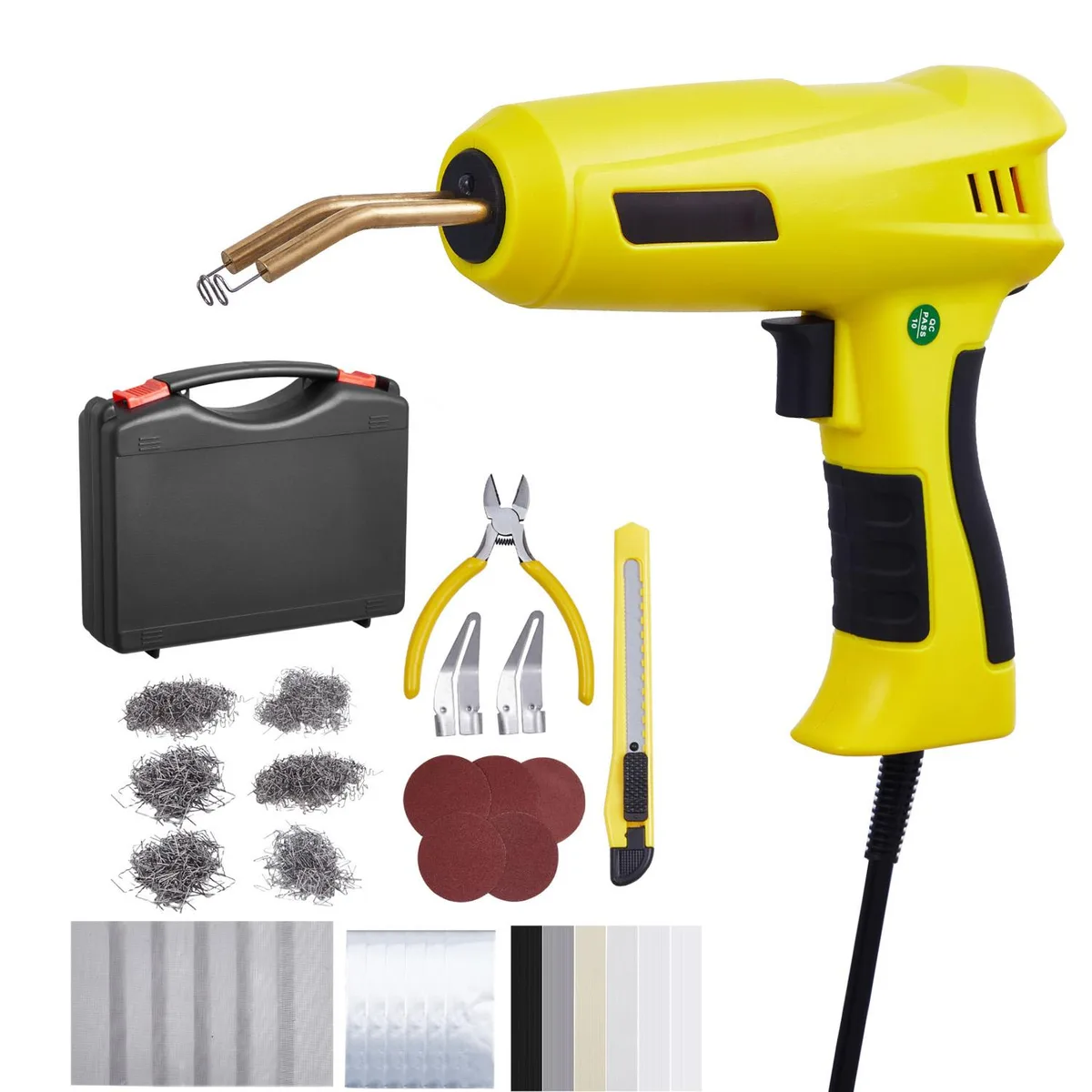 VEVOR VEVOR XC-200 220W Plastic Welder Kit 1200 Staples 76 Rods — product photo