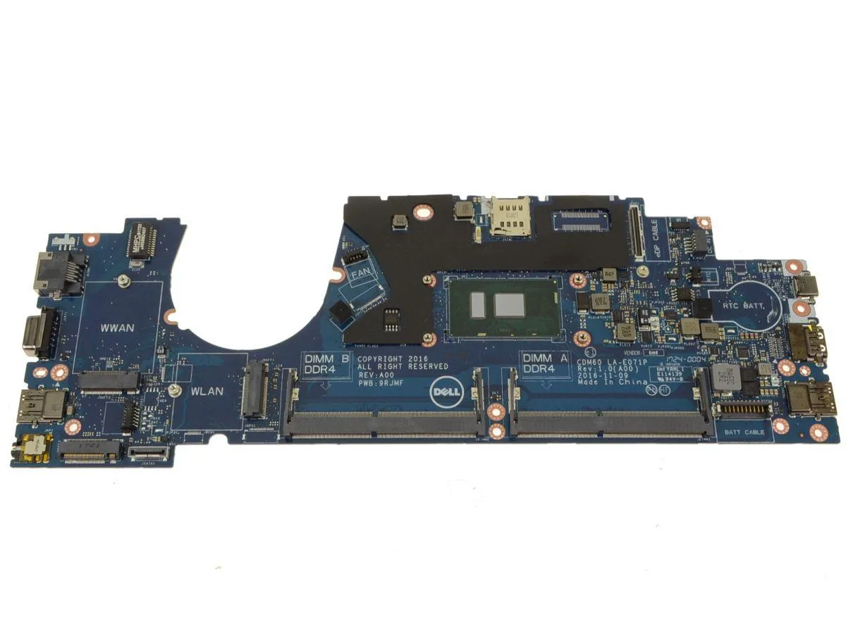 DELL DELL Latitude 5280 Motherboard i5-7200U 2.5GHz 4K998 — product photo