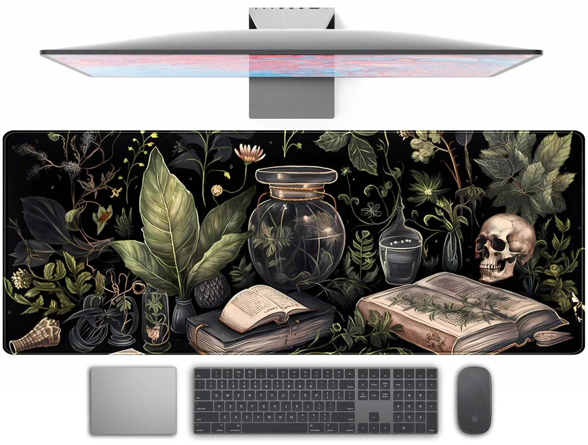  TENG DA QING ADX000 CXD-001 Mouse Pad Dark Academia 31.5x11.8 in — product photo