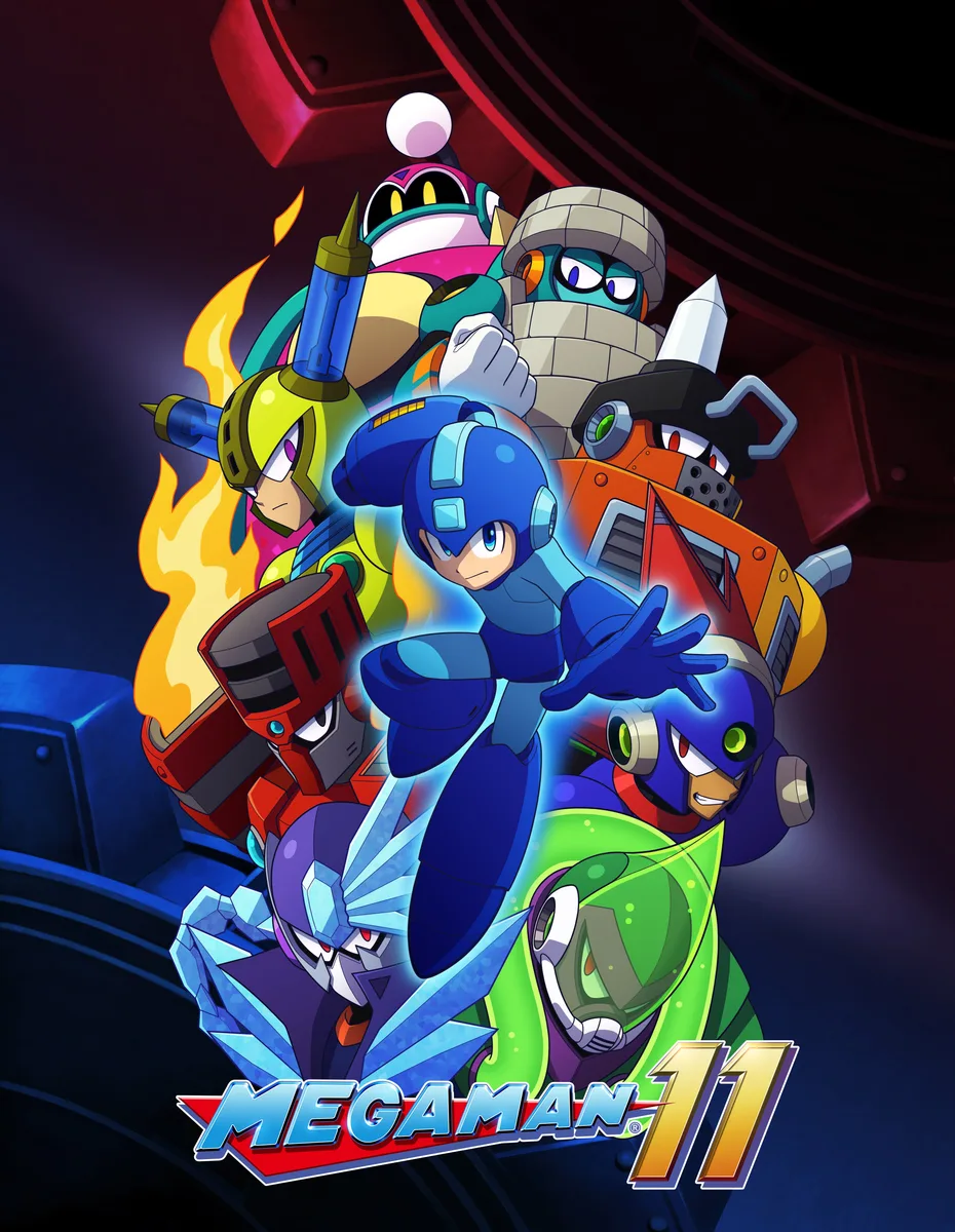 Digital download code card for Mega Man 11 on Steam
