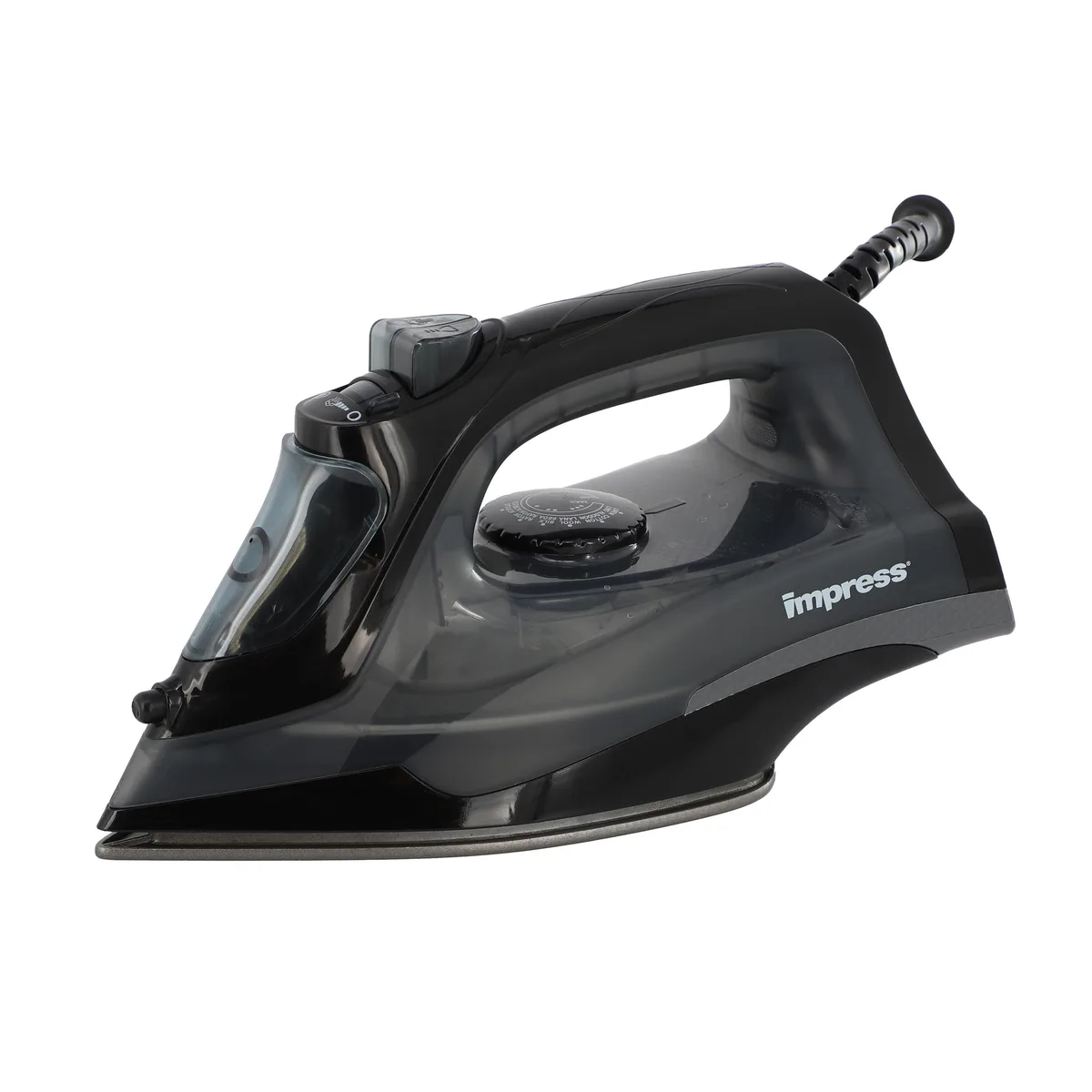 Impress Impress Mid-Size Steam and Dry Iron 1200 W Black — product photo