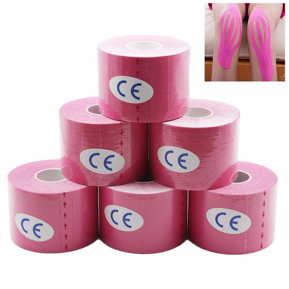 COMOmed COMOmed Kinesiology Tape Pink 2 in x 16.5 ft 6 Rolls — product photo