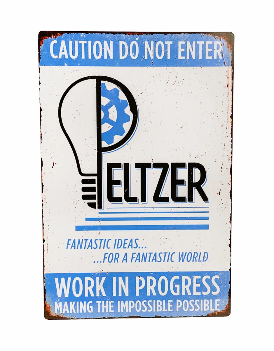 Trick Trick 60312703571 Peltzer Workshop Sign Prop 12x18 inches — product photo